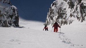 Climbing the Aussie Couloir