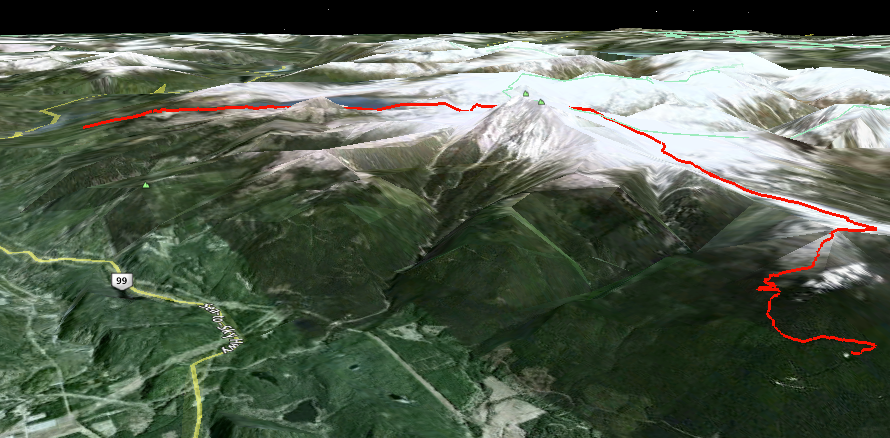 Garibaldi Neve Route