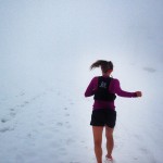 A rather wintery run with Emelie Forsberg who kindly showed me some of the Cham trails.